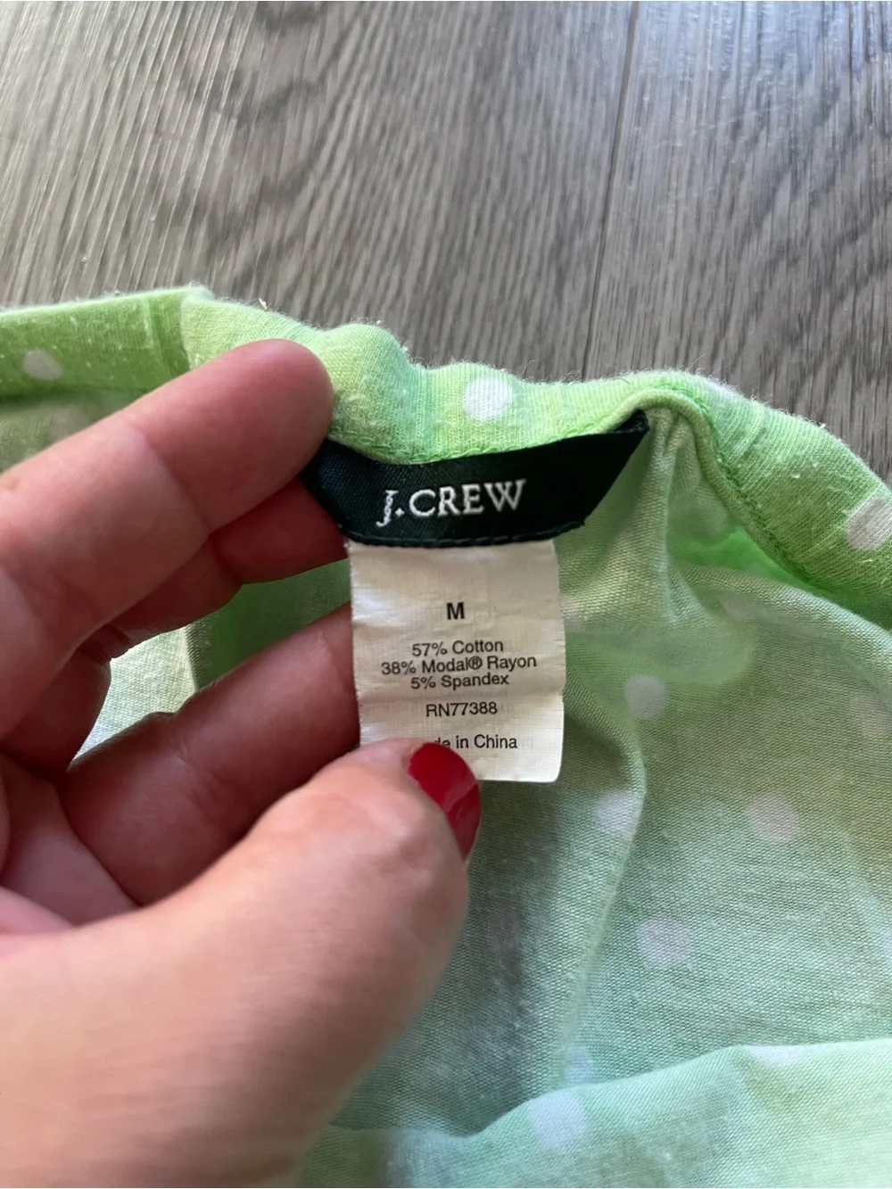 Y2K J.Crew polka dot mini skirt